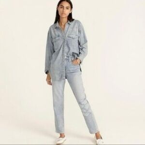 J.Crew Slouchy Boyfriend Denim Jeans in Norwich Wash Size 29 Regular